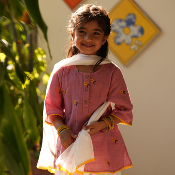 Madhu-malti Kurta Set for Girls