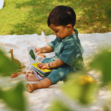 Harit Van– Boys Co-ord Set (100% Cotton Muslin)