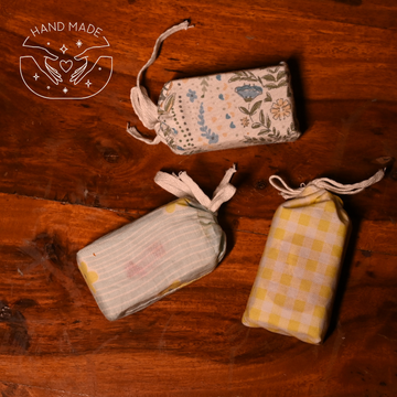 Pack of 3 - Handmade Baby Soap Combo – (Neem, Nalpamaradi & Almond) – Natural & Ayurvedic Baby Skincare (75 gms each)