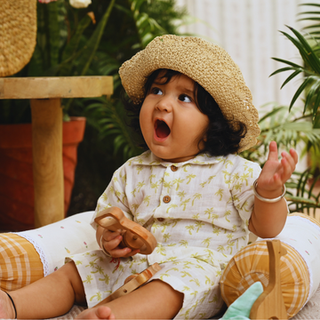 Naariyal – Boys Co-ord Set (100% Cotton Muslin)