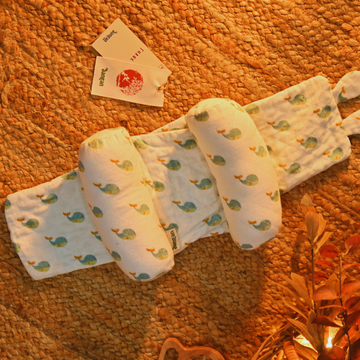 Little Whale Adjustable Baby Neck Support Pillow
