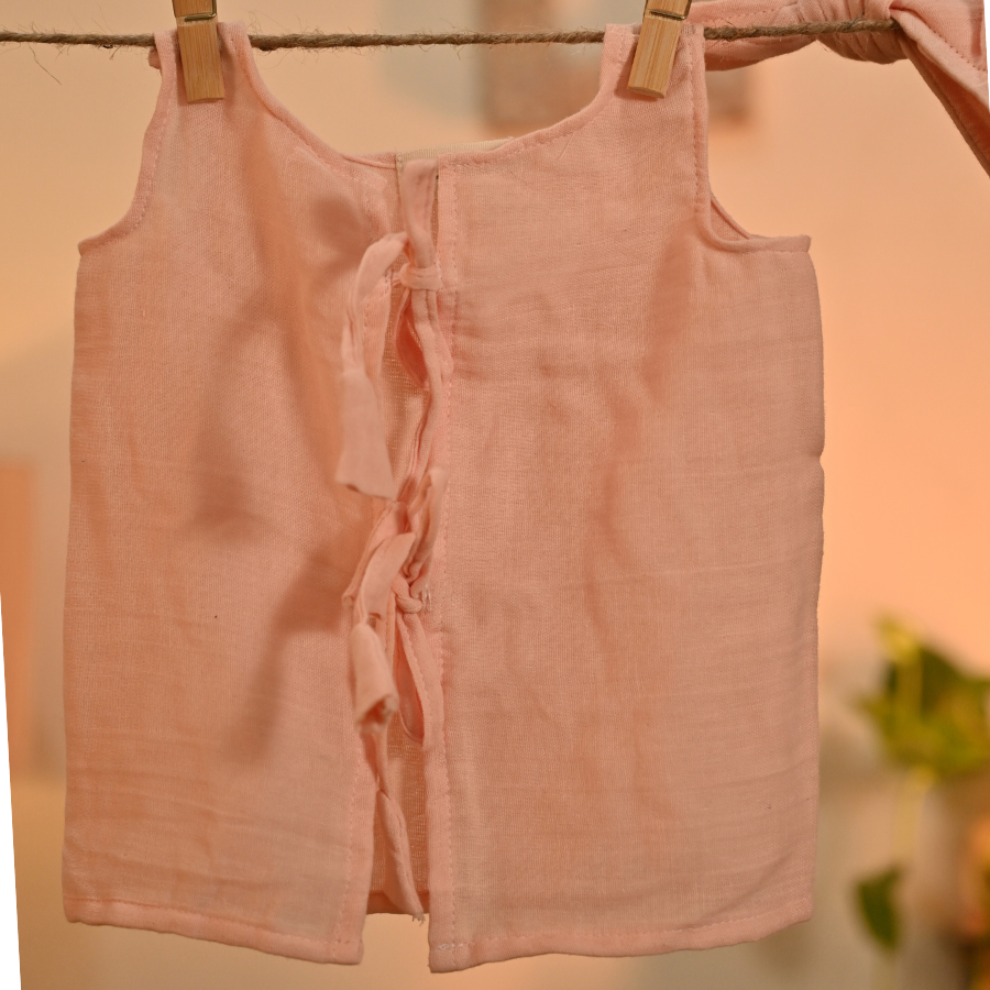 Gulaab Jhabla Set - 100% Cotton