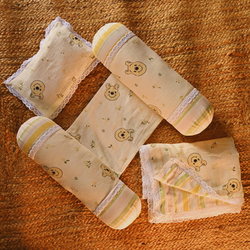 Nanhe Bhalu Print - Complete Sleep Solution Set