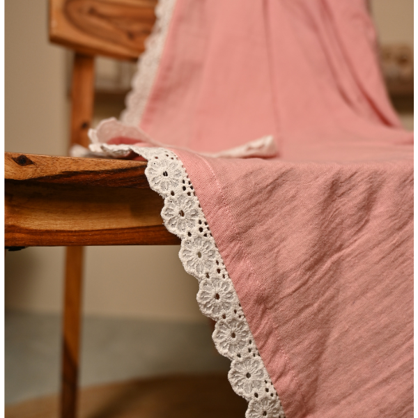 Pink Swaddle - The Aangan Classic