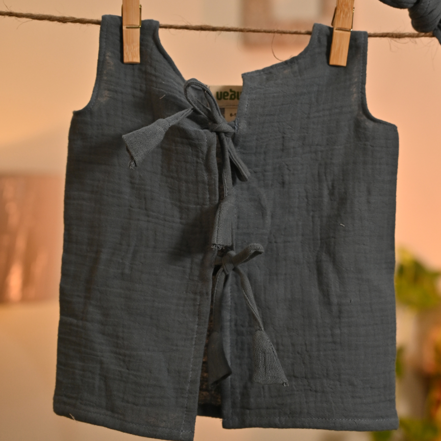 Siyahi Neel Jhabla Set - 100% Cotton