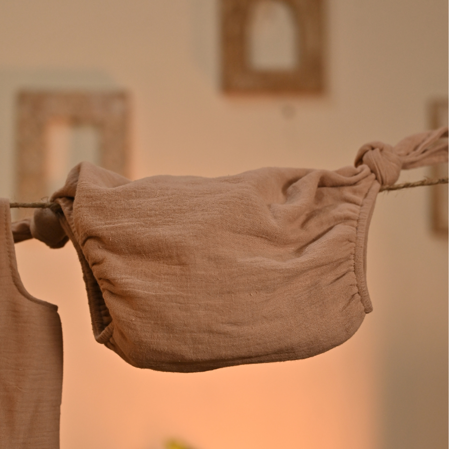 Chiku Jhabla Set - 100% Cotton