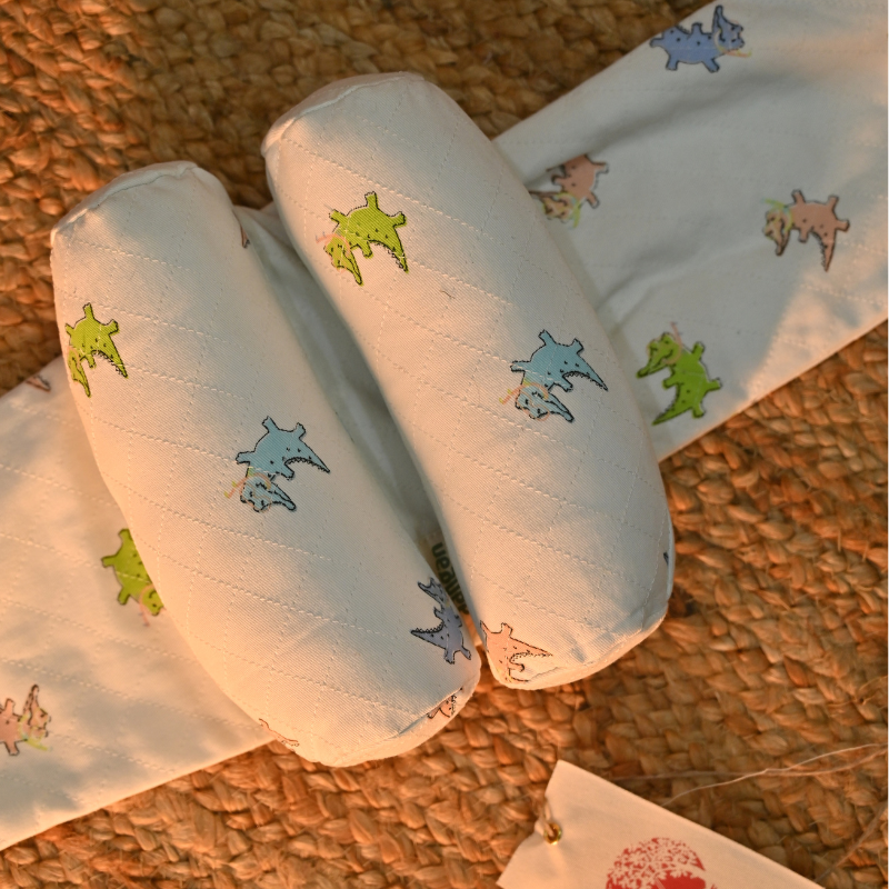 Little Dino Adjustable Baby Neck Support Pillow
